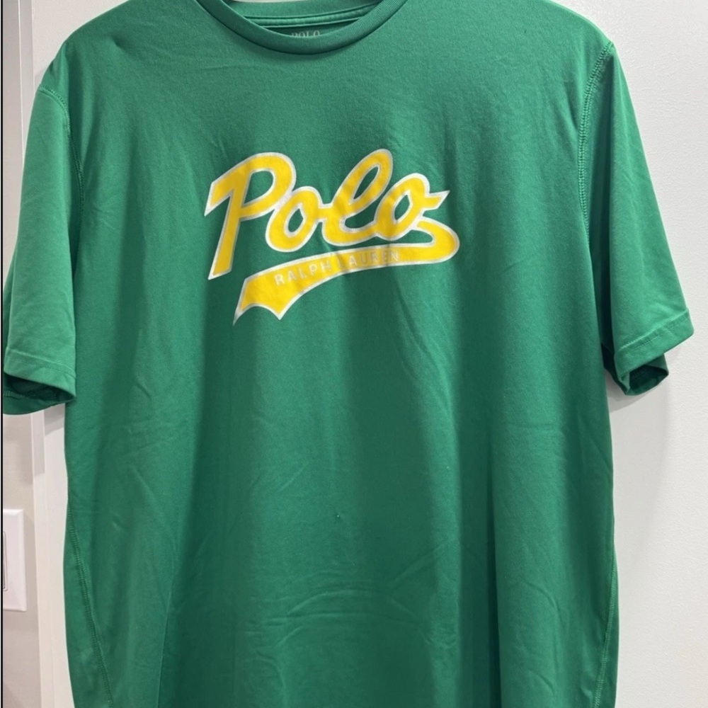 Polo by Ralph Lauren Script performance Tee Sz XL
